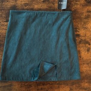 Forever 21 Teal Mini Skirt